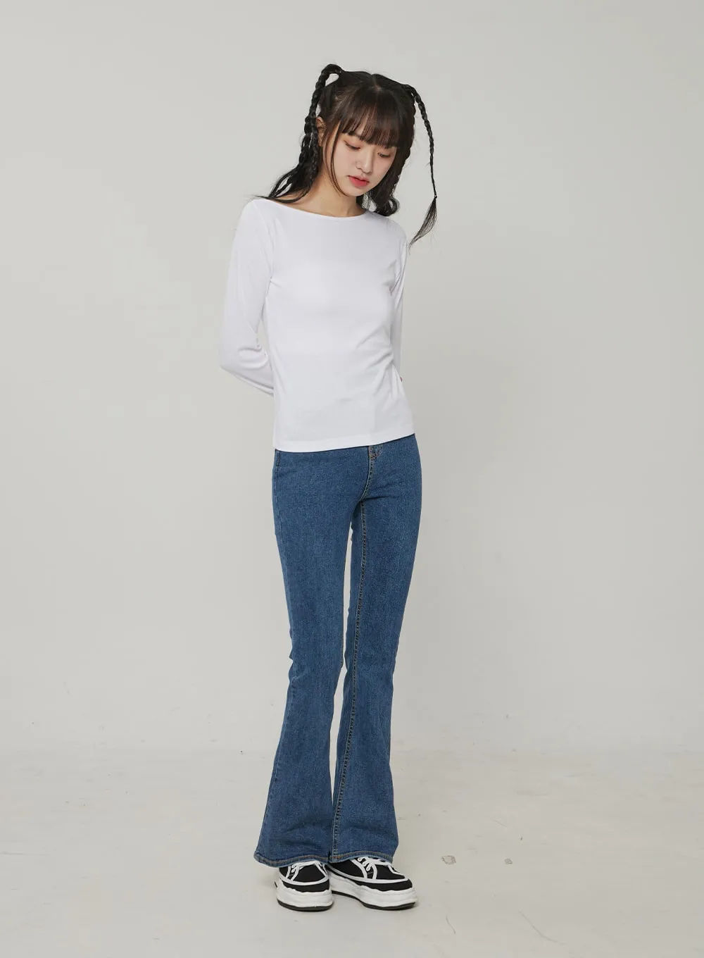 Boat Neck Top BF308