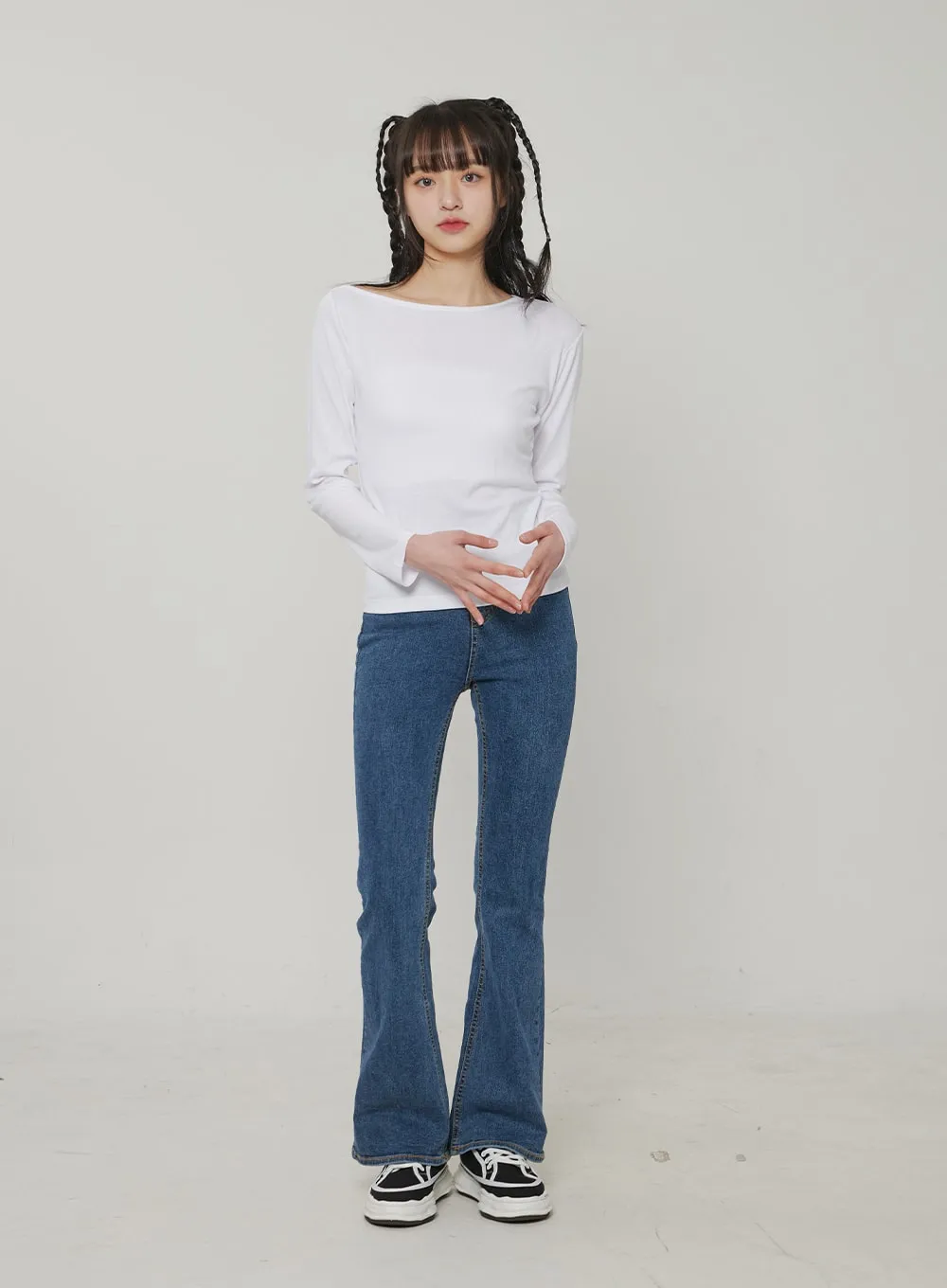 Boat Neck Top BF308