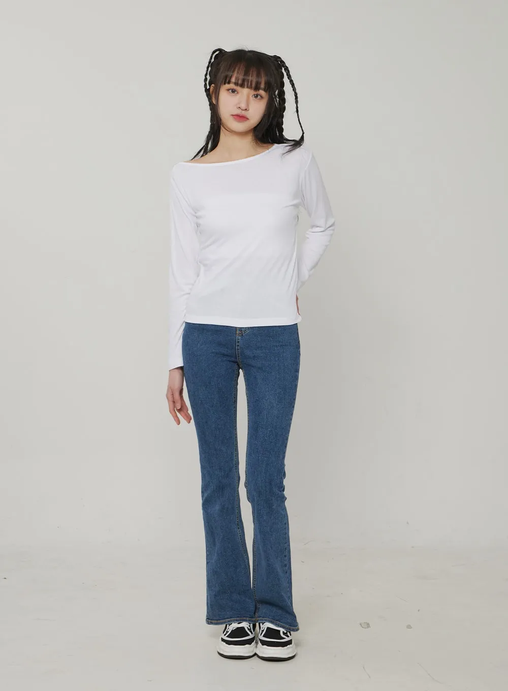 Boat Neck Top BF308