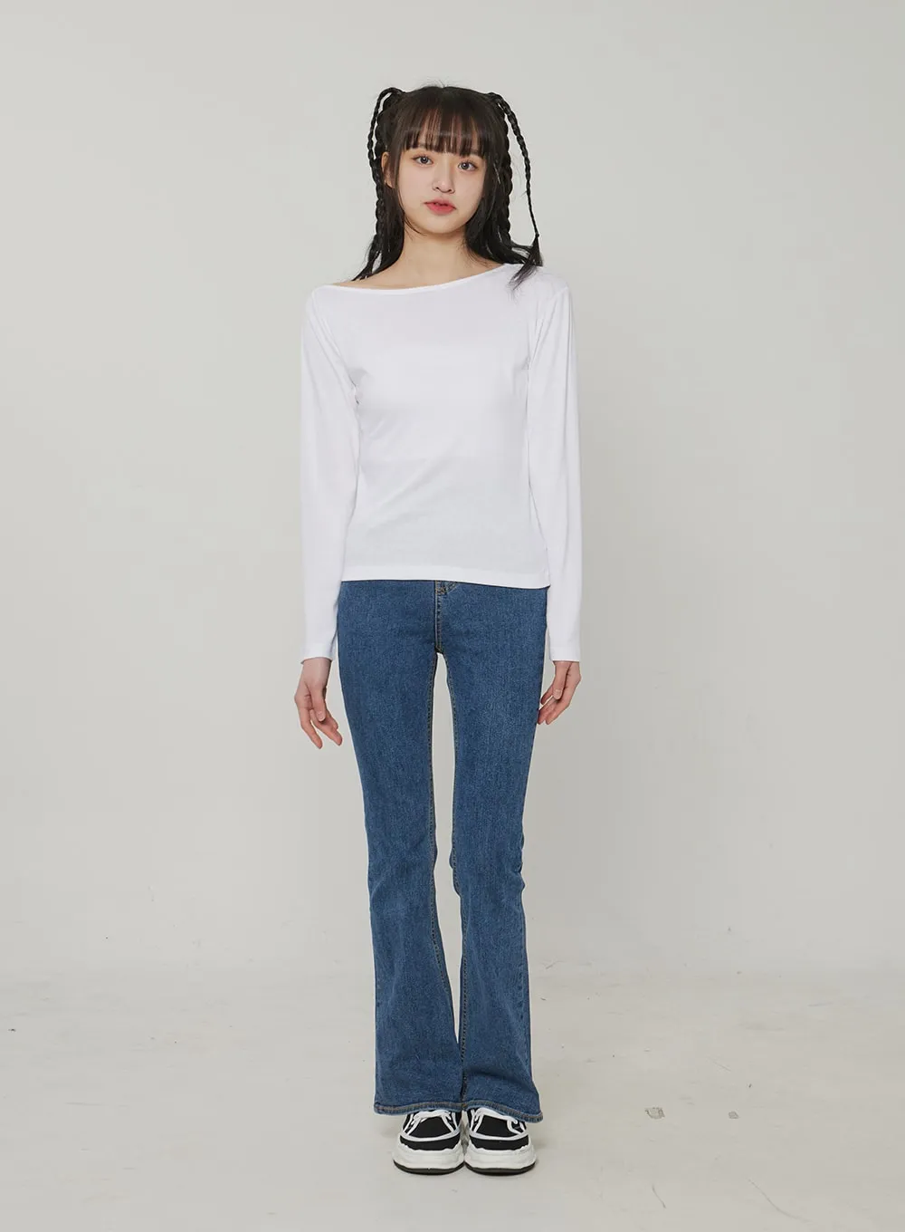 Boat Neck Top BF308