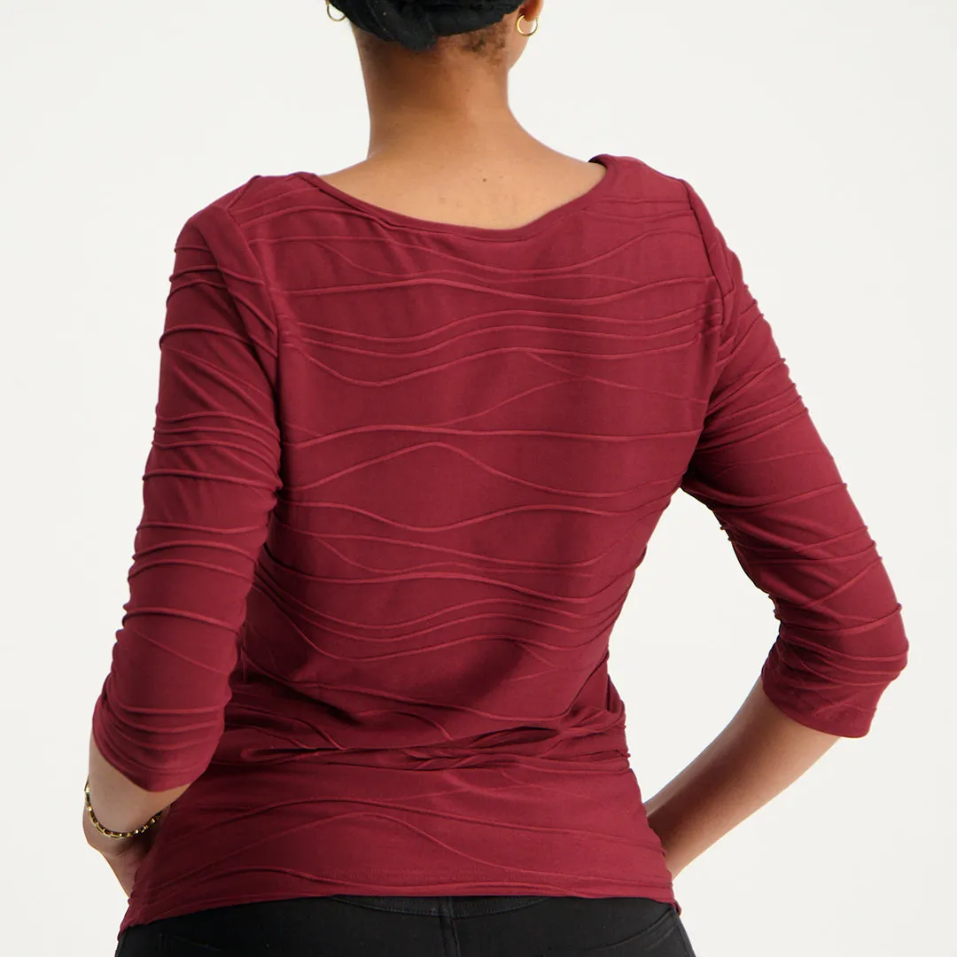 Boat  Sleeve Top