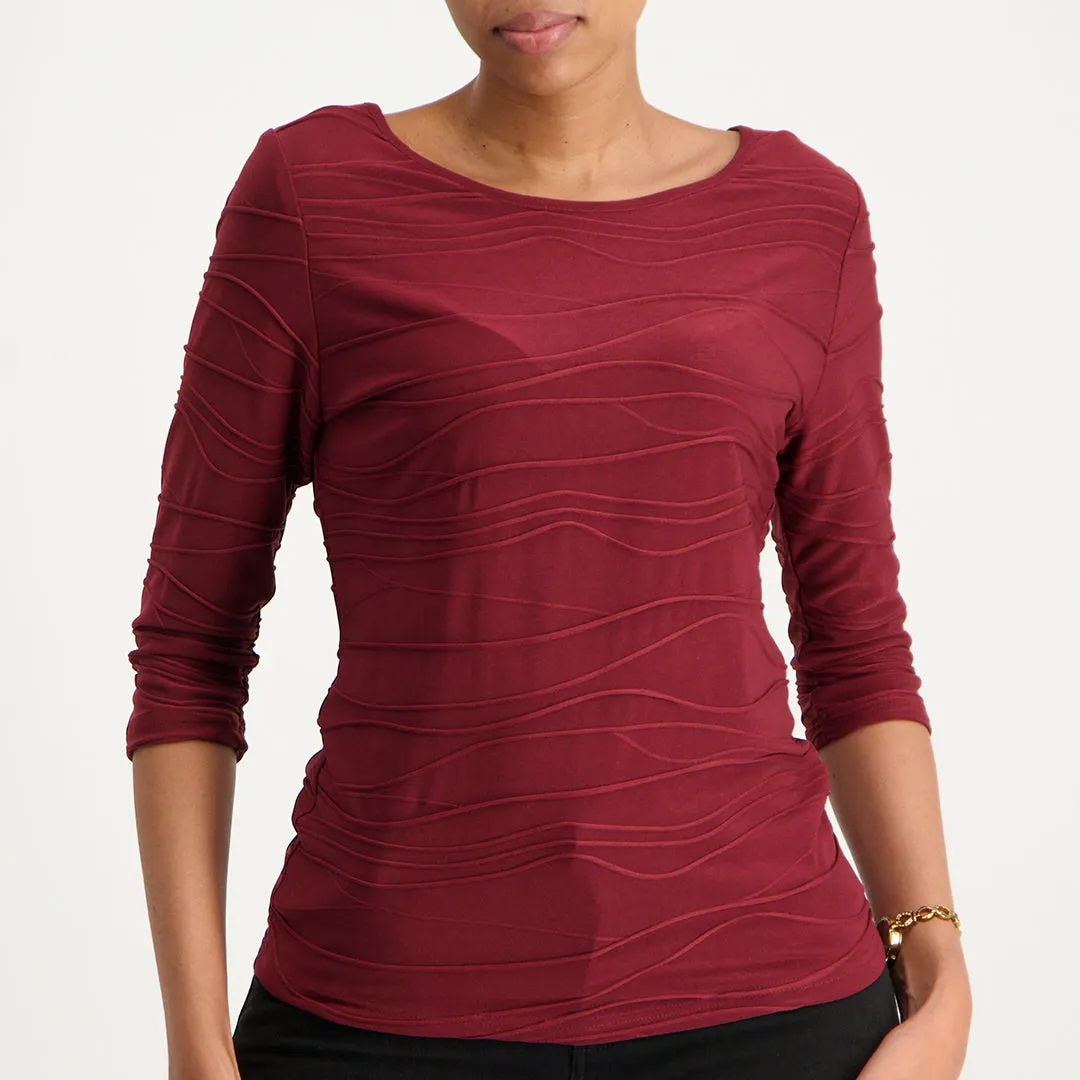 Boat  Sleeve Top