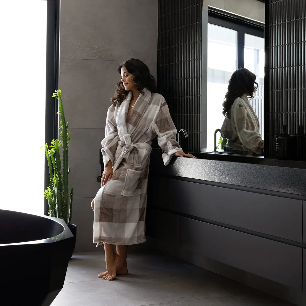 Charlie Ultraplush Robe - Nougat