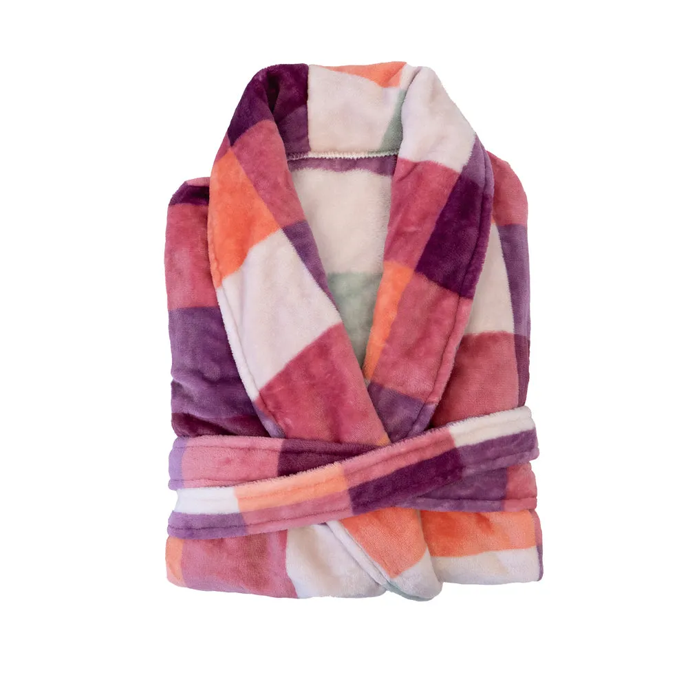 Charlie Ultraplush Robe - Sherbet