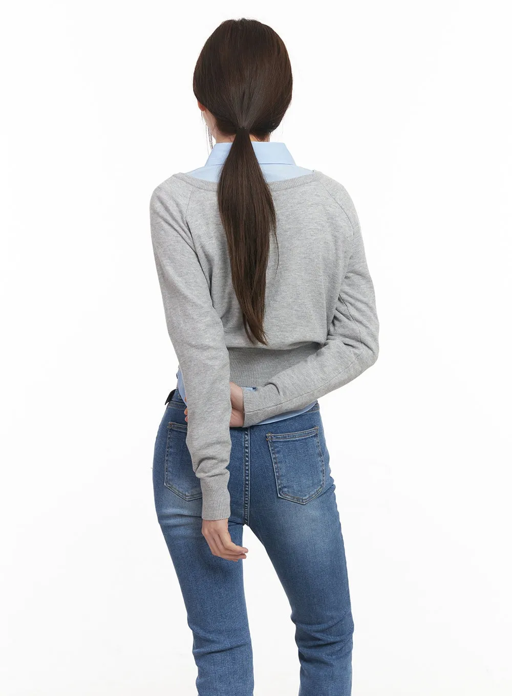 Essential Boat-Neck Sweatshirt CM511