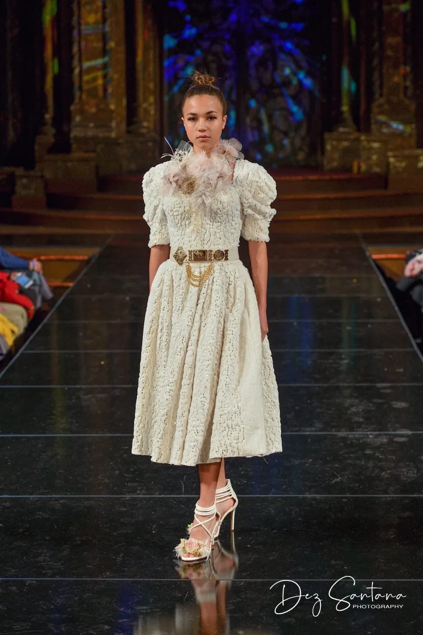 Faux Fur Dress - Foxy