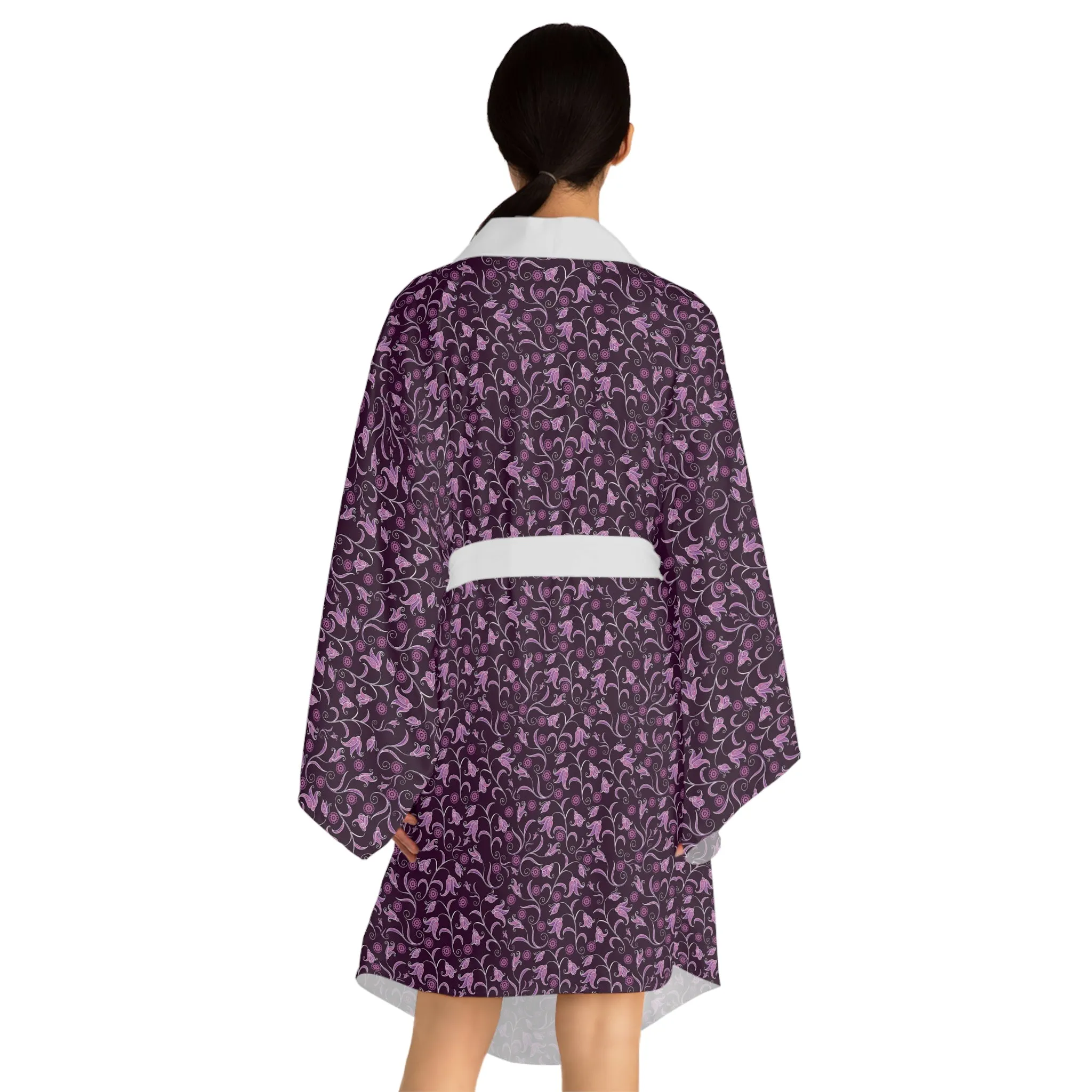 Lila Efeu-Robe