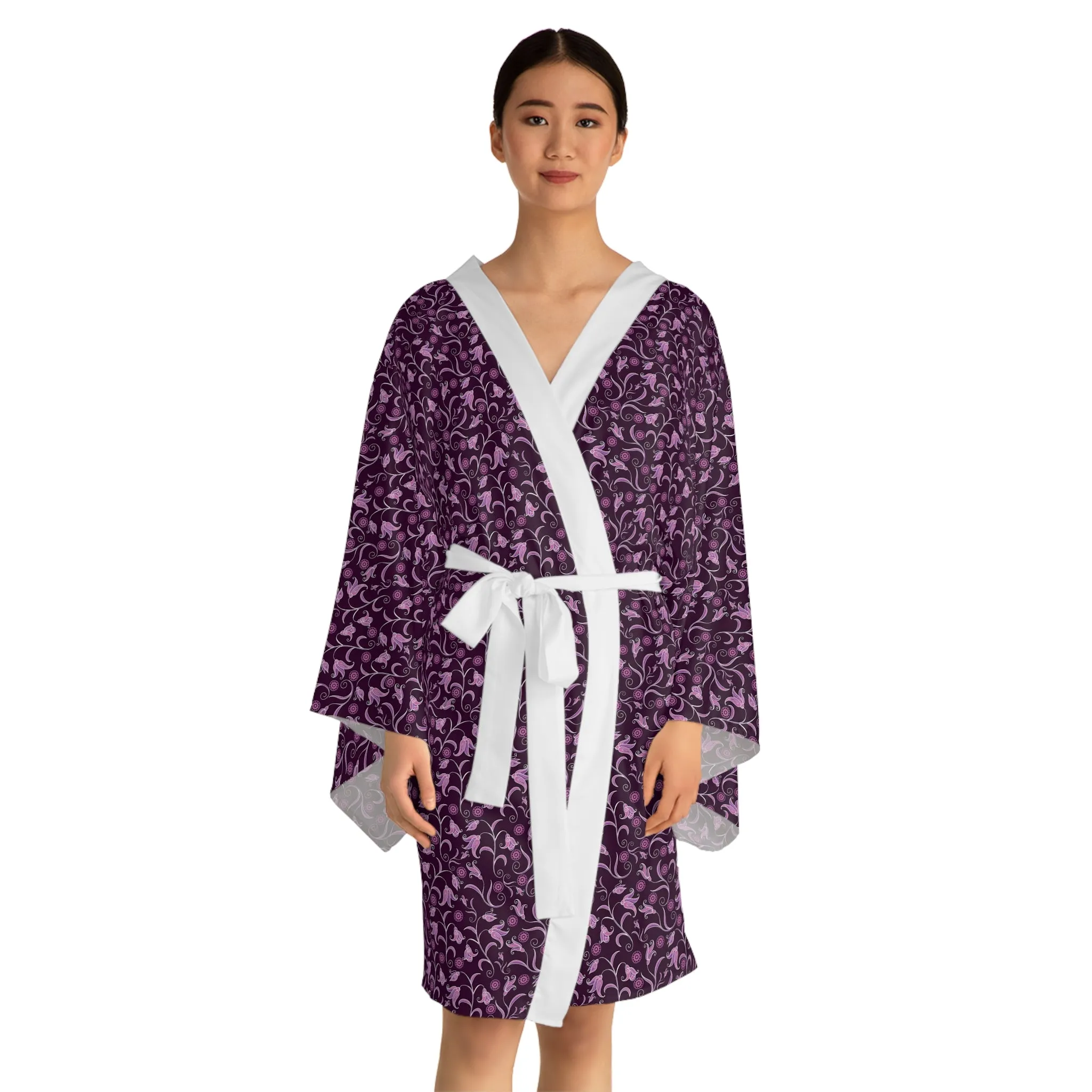 Lila Efeu-Robe