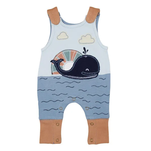 L'ovedbaby Applique Harem Romper