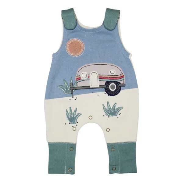 L'ovedbaby Applique Harem Romper