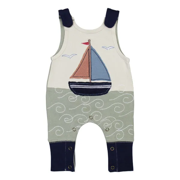 L'ovedbaby Applique Harem Romper