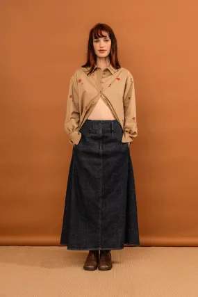 Mazar Skirt - Indigo Denim