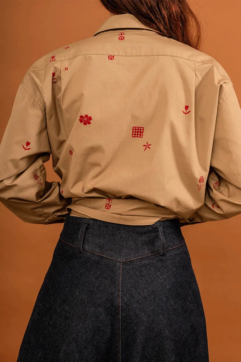 Mazar Skirt - Indigo Denim